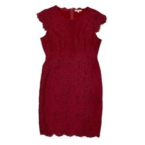 JessaKae Burgundy Lace Dress